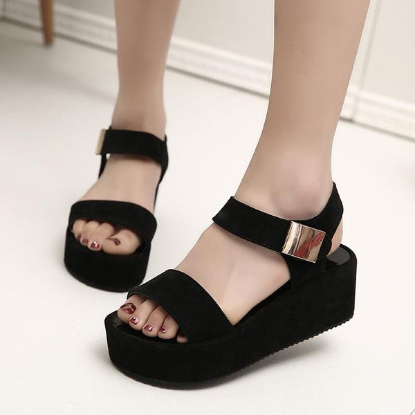 female women ladies mother pu sandals flats soft hook loop korean bling summer beach sandalias mujer size 35-42, Black
female women ladies mother pu sandals flats soft hook loop korean bling summer beach sandalias mujer size 35-42, Black