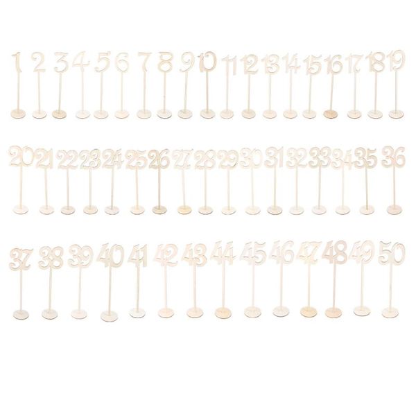 50pcs 1-50 wooden table numbers with holder base for wedding birthday party home decoration
50pcs 1-50 wooden table numbers with holder base for wedding birthday party home decoration