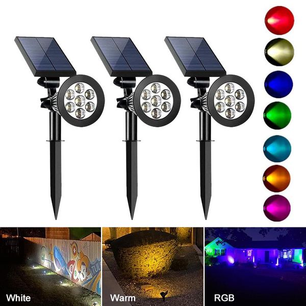 lawn lamps 7 led outdoor solar lights rgb changing ground ip65 waterproof landscape spotlights home garden lighting decoration
lawn lamps 7 led outdoor solar lights rgb changing ground ip65 waterproof landscape spotlights home garden lighting decoration