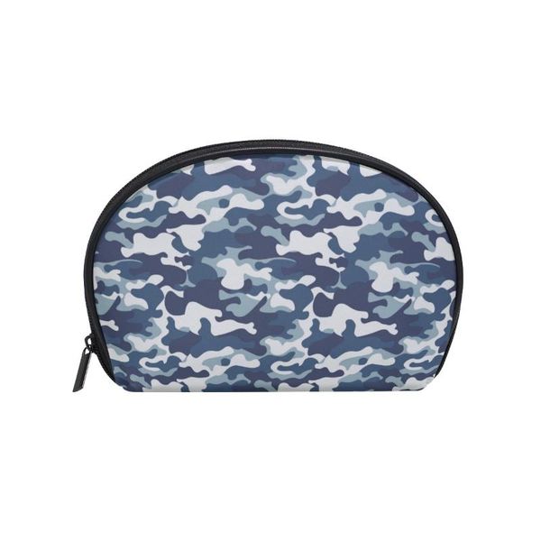 fengju multifuncition shell cosmetic bag purse half moon hanging travel toiletry pouch for girls woman camouflage blue navy bags & cases
fengju multifuncition shell cosmetic bag purse half moon hanging travel toiletry pouch for girls woman camouflage blue navy bags & cases