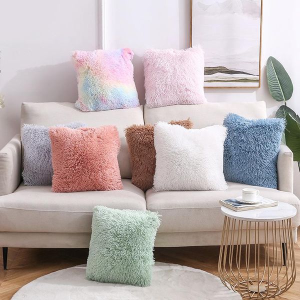 cushion/decorative pillow pv plush cushion case modern simplicity pillowcase solid color throw cover warm seat chair car home decorative
cushion/decorative pillow pv plush cushion case modern simplicity pillowcase solid color throw cover warm seat chair car home decorative