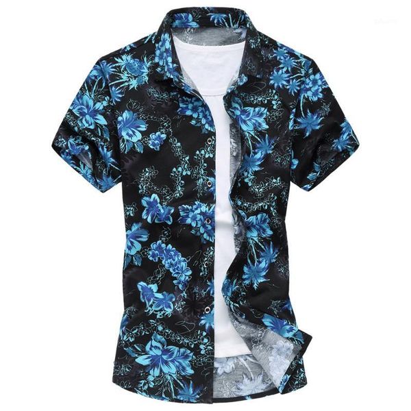 summer men's short colorful sleeve beach hawaiian shirts casual flower floral plus size 6xl clothing fashion, White;black
summer men's short colorful sleeve beach hawaiian shirts casual flower floral plus size 6xl clothing fashion, White;black