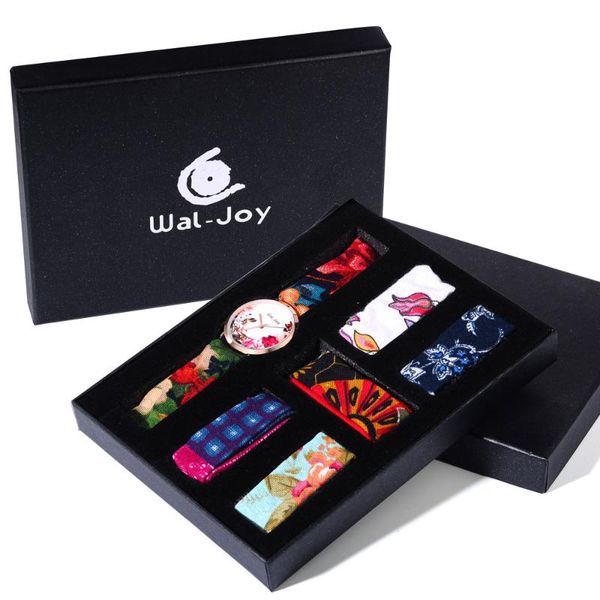 wristwatches wj-9020 wal-joy watch gift set flower dial fabric strap ladies analog quartz fashion women watches reloj kol saati, Slivery;brown
wristwatches wj-9020 wal-joy watch gift set flower dial fabric strap ladies analog quartz fashion women watches reloj kol saati, Slivery;brown