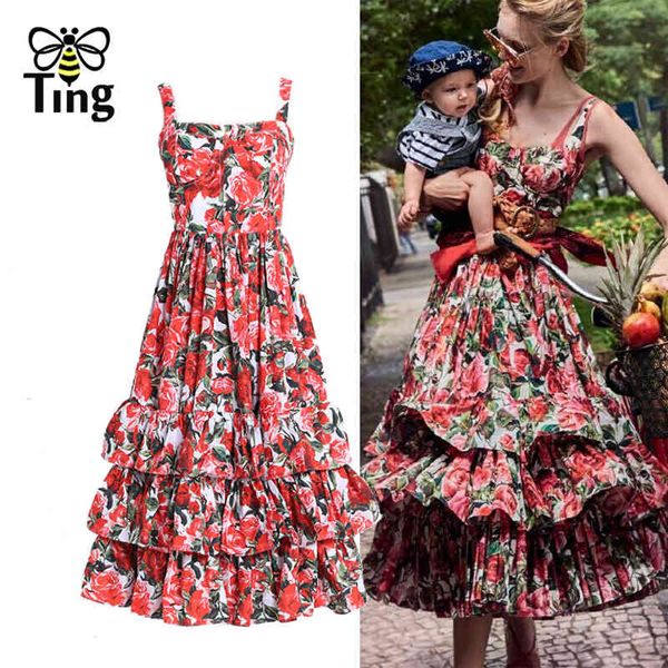 designer magazine floral ruffles luxury party dinner dresses women summer a line vestidos elbise frocks lady za 210513, Black;gray
designer magazine floral ruffles luxury party dinner dresses women summer a line vestidos elbise frocks lady za 210513, Black;gray