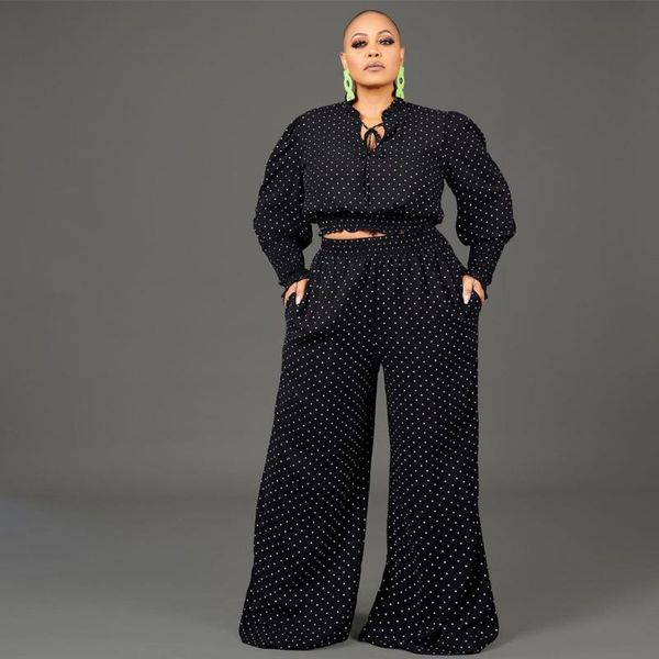 plus size tracksuits zjfzml zz women clothing two piece set black white polka dot ptint crop wide leg trousers drop wholesale
plus size tracksuits zjfzml zz women clothing two piece set black white polka dot ptint crop wide leg trousers drop wholesale