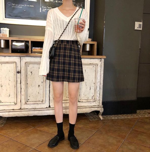skirts women retro plaid summer mini skirt a-line ulzzang high waist students arrival fashion girls female stylish fit 2xl, Black
skirts women retro plaid summer mini skirt a-line ulzzang high waist students arrival fashion girls female stylish fit 2xl, Black