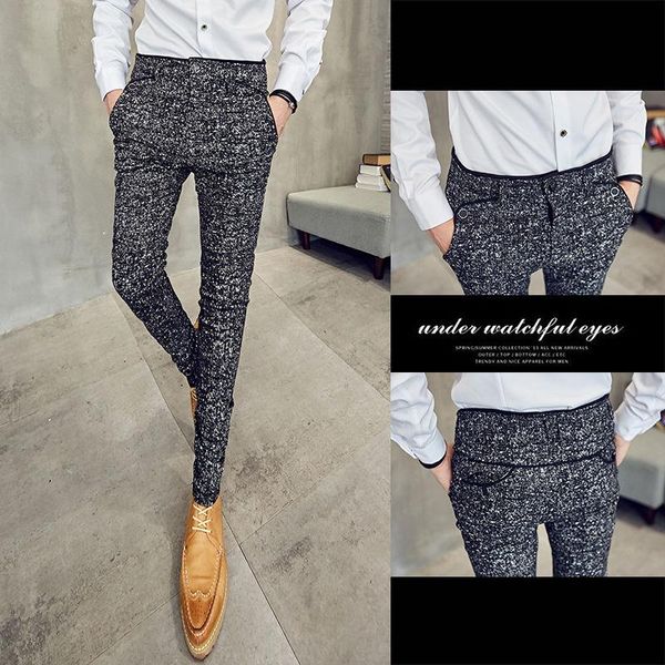 spring autumn men slim fit fashion all-match casual trousers male korean solid full length pencil pants k182 men's, Black
spring autumn men slim fit fashion all-match casual trousers male korean solid full length pencil pants k182 men's, Black