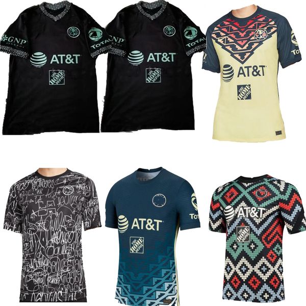 liga mx club america 2021 2022 soccer jerseys r.martÃnez giovani home away 3rd training vest 21 22 football shirt, Black;yellow
liga mx club america 2021 2022 soccer jerseys r.martÃnez giovani home away 3rd training vest 21 22 football shirt, Black;yellow