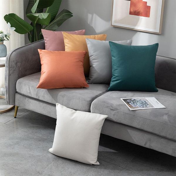 pillow case pure color pillowcase double-sided modern simple imitation leather technology cloth cover soft throw pillows home decor
pillow case pure color pillowcase double-sided modern simple imitation leather technology cloth cover soft throw pillows home decor