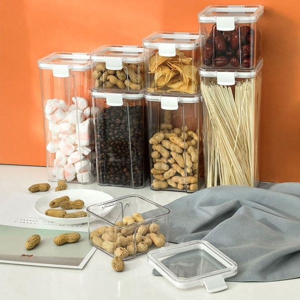 multi capacity sealed can rice grain storage box dispenser multigrain spaghetti noodles containers transparent bottles & jars
multi capacity sealed can rice grain storage box dispenser multigrain spaghetti noodles containers transparent bottles & jars