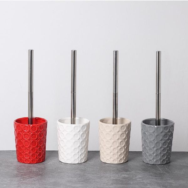 toilet brush set simple ceramic holder stainless steel household cleaning bathroom accessories wy606 brushes & holders
toilet brush set simple ceramic holder stainless steel household cleaning bathroom accessories wy606 brushes & holders