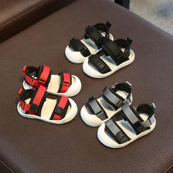 baby sandals summer toddler shoes anti-kick infant hook loop boys kids girls beach closed toe, Black;red
baby sandals summer toddler shoes anti-kick infant hook loop boys kids girls beach closed toe, Black;red