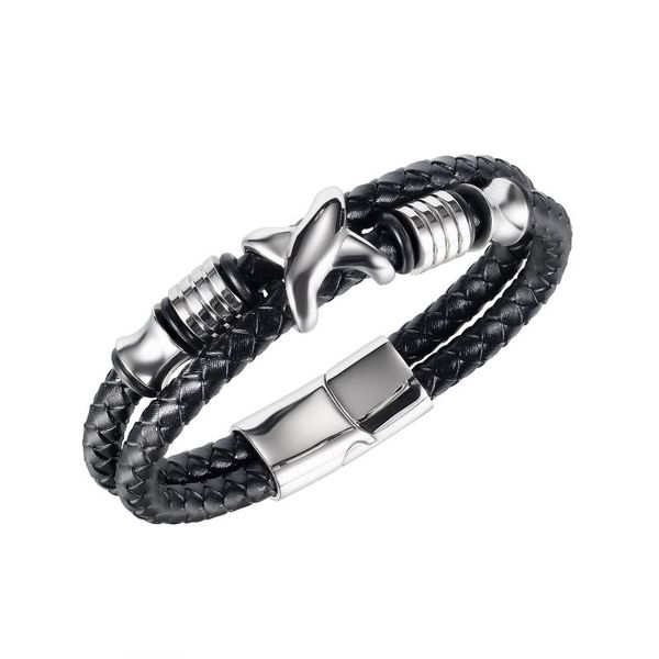 tennis jewelry double layer fashion stainless steel bracelet men's leather for boyfriend, Golden;silver 
tennis jewelry double layer fashion stainless steel bracelet men's leather for boyfriend, Golden;silver