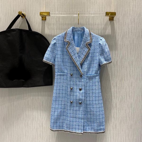 dress early luxury runway elegant style quality tweed double blazer, Black;gray
dress early luxury runway elegant style quality tweed double blazer, Black;gray