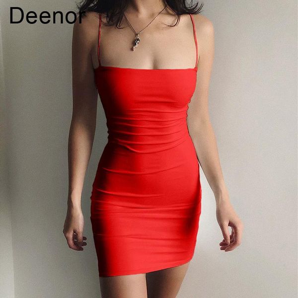 casual dresses deenor mini dress women spaghetti strap summer female high waist sheath club for short sleeveless vestidos, Black;gray
casual dresses deenor mini dress women spaghetti strap summer female high waist sheath club for short sleeveless vestidos, Black;gray