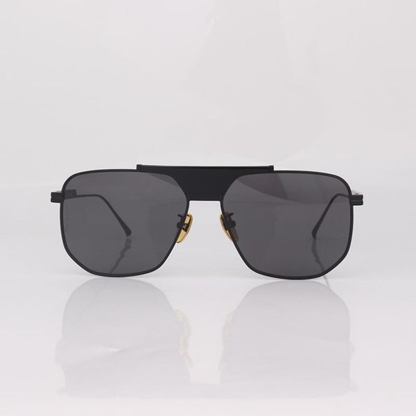 sunglasses black square metal frame for men flat temples women over size, White;black
