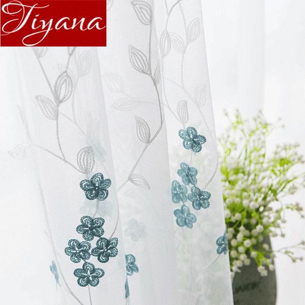 curtain & drapes blue flowers sheer fabric living room window screen embroidery voile tulle drape rustic blinds m148#30
curtain & drapes blue flowers sheer fabric living room window screen embroidery voile tulle drape rustic blinds m148#30
