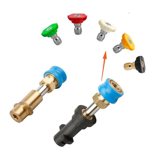 high pressure cleaning machine rod converter, quick connection with 1/4 inch adaptor 5 colors nozzle water gun & snow foam lance
high pressure cleaning machine rod converter, quick connection with 1/4 inch adaptor 5 colors nozzle water gun & snow foam lance
