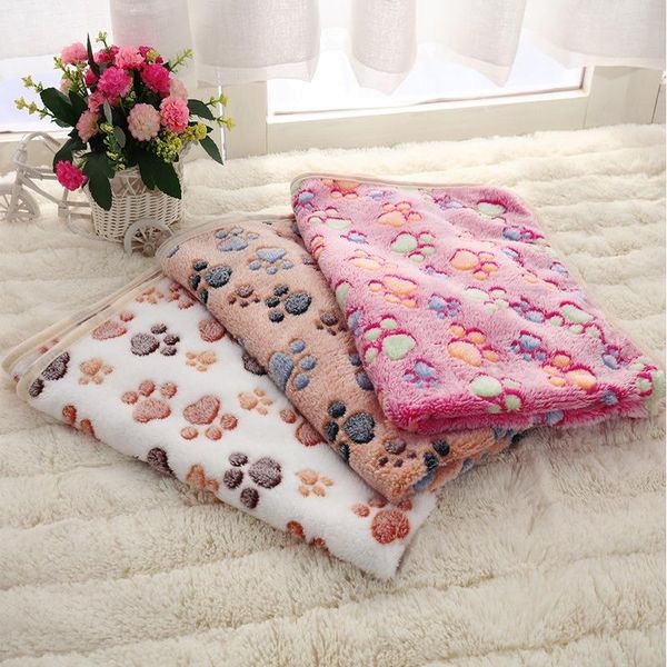pet blanket thin dog quilt bed mats soft coral fleece foot print warm velvet comfortable cushion pad kennels & pens
pet blanket thin dog quilt bed mats soft coral fleece foot print warm velvet comfortable cushion pad kennels & pens