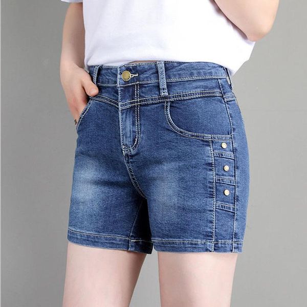 1pcs high waist women super shorts 2021 summer fashion denim cotton rivets splicing elastic ladies skinny jeans women's, White;black
1pcs high waist women super shorts 2021 summer fashion denim cotton rivets splicing elastic ladies skinny jeans women's, White;black