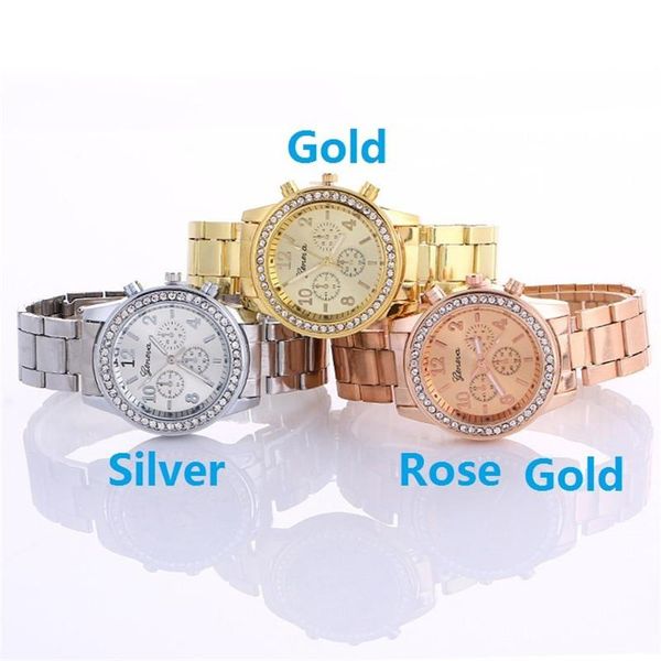 wristwatches geneva classic luxury rhinestone watch women watches fashion ladies clock relogio feminino 2021, Slivery;brown
wristwatches geneva classic luxury rhinestone watch women watches fashion ladies clock relogio feminino 2021, Slivery;brown