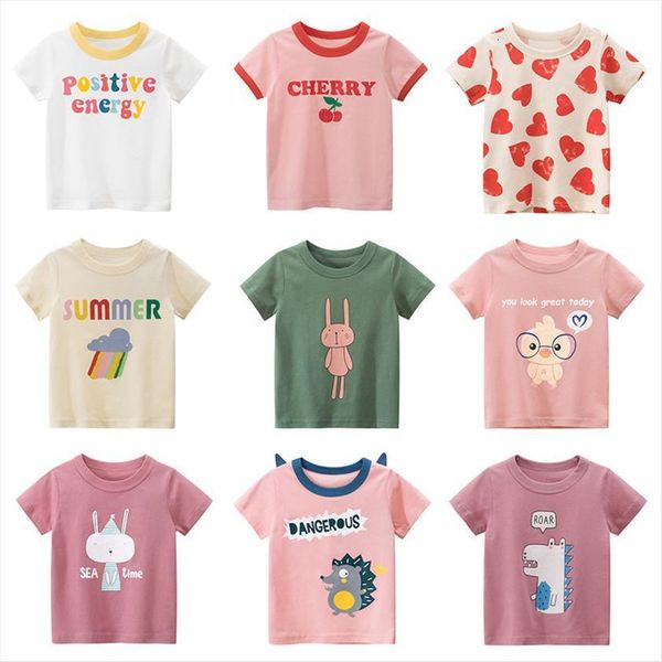 kids summer t shirt cartoon printed boys girls tees children casual clothing cotton baby toddler infant, Blue
kids summer t shirt cartoon printed boys girls tees children casual clothing cotton baby toddler infant, Blue