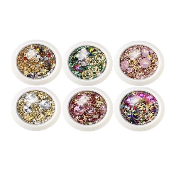 nail art decorations 6 box 3d rhinestones diy mix decoration jewelry, Silver;gold
nail art decorations 6 box 3d rhinestones diy mix decoration jewelry, Silver;gold