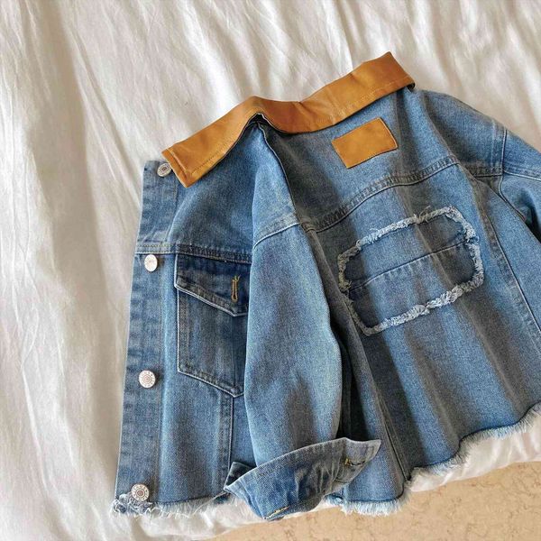 spring autumn girls boys clothes color patchwork casual kids jeans jacket baby childrens outwear denim coat 2 7y, Blue;gray
spring autumn girls boys clothes color patchwork casual kids jeans jacket baby childrens outwear denim coat 2 7y, Blue;gray