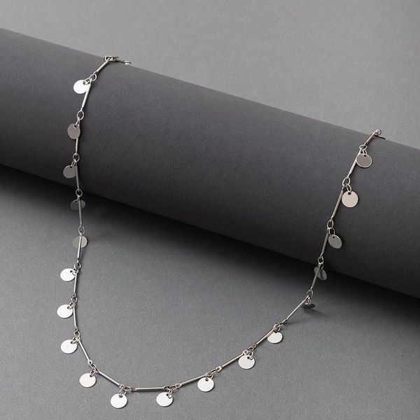 chokers tocona bohemia wafer clavicle chains for women geometry round tassel silver color alloy choker necklace party jewelry 17662, Golden;silver
chokers tocona bohemia wafer clavicle chains for women geometry round tassel silver color alloy choker necklace party jewelry 17662, Golden;silver