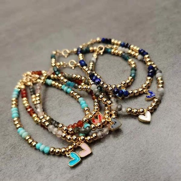 charm bracelets fashion simple delicate enamel love heart bracelet women summer beach face cut natural stone for jewelry px-84, Golden;silver
charm bracelets fashion simple delicate enamel love heart bracelet women summer beach face cut natural stone for jewelry px-84, Golden;silver