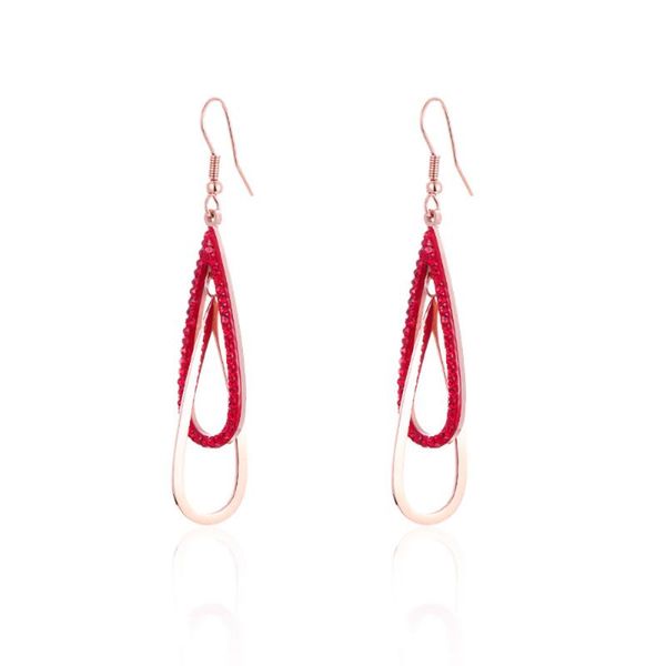 dangle & chandelier stainless steel red water drop zircon stone women earrings jewelry double teardrop ladies gift for him, Silver
dangle & chandelier stainless steel red water drop zircon stone women earrings jewelry double teardrop ladies gift for him, Silver