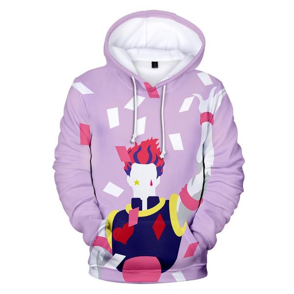 men's hoodies & sweatshirts x hisoka anime men hoodie brand clothes fashion custom men/women personality hip hop streetwear 4xl 3d, Black
men's hoodies & sweatshirts x hisoka anime men hoodie brand clothes fashion custom men/women personality hip hop streetwear 4xl 3d, Black