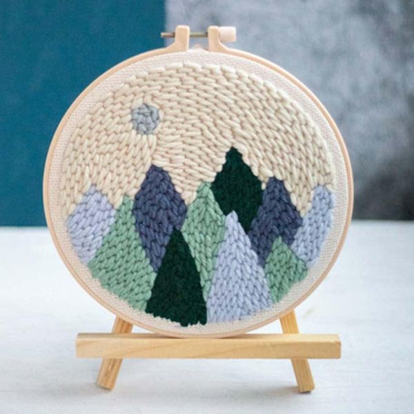 other arts and crafts punch needle embroidery kit with yarn for beginners easy diy needlework wool work home decor custom
other arts and crafts punch needle embroidery kit with yarn for beginners easy diy needlework wool work home decor custom