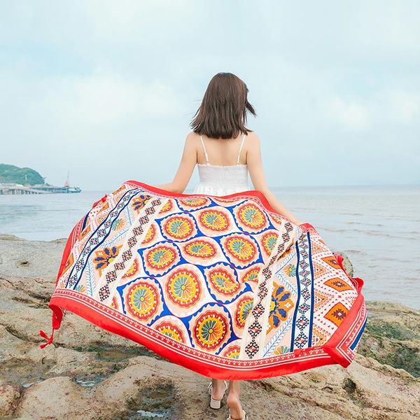 fashion summer women cotton scarf flower beach hijab shawls and wraps female foulard echarpe designer bandana scarves, Blue;gray
fashion summer women cotton scarf flower beach hijab shawls and wraps female foulard echarpe designer bandana scarves, Blue;gray