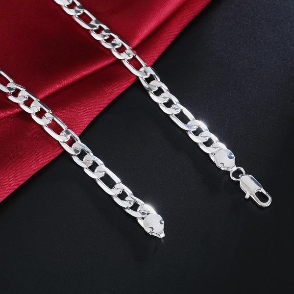 chains beautiful fashion elegant silver jewelry 18-24 inch charm men's women 8mm chain pretty necklace wedding
chains beautiful fashion elegant silver jewelry 18-24 inch charm men's women 8mm chain pretty necklace wedding