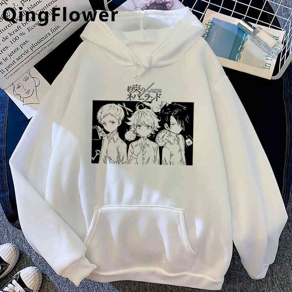 the promised neverland emma nor ray hoodi anime hip hop 2021 male hoody korea 2021, Black
the promised neverland emma nor ray hoodi anime hip hop 2021 male hoody korea 2021, Black