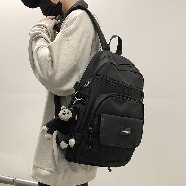 backpack seetic solid color waterproof women nylon schoolbag big capacity student bag female anti-theft
backpack seetic solid color waterproof women nylon schoolbag big capacity student bag female anti-theft