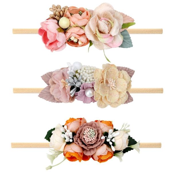 hair accessories ncmama artificial flower nylon headband for baby girls born pography handmade floral band, Slivery;white
hair accessories ncmama artificial flower nylon headband for baby girls born pography handmade floral band, Slivery;white