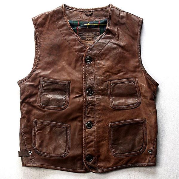 men's vests plus size cow leather mens vest coat spring autumn male cowhide motorcycle rider genuine waistcoat for man real picture, Black;white
men's vests plus size cow leather mens vest coat spring autumn male cowhide motorcycle rider genuine waistcoat for man real picture, Black;white