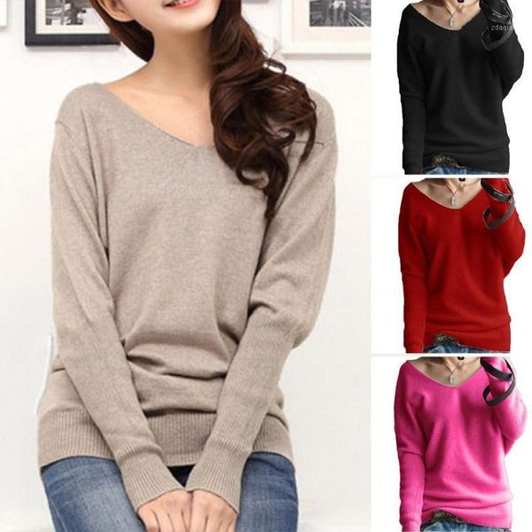 women cashmere sweaters v-neck pullover loose knitting for spring autumn hsj88 women's, White;black
women cashmere sweaters v-neck pullover loose knitting for spring autumn hsj88 women's, White;black