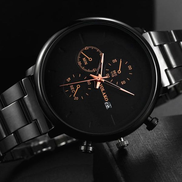 wristwatches quartz watch relogio masculino 2021 men's sport business watches men casual calendar clock male stainless steel montre hom, Slivery;brown
wristwatches quartz watch relogio masculino 2021 men's sport business watches men casual calendar clock male stainless steel montre hom, Slivery;brown
