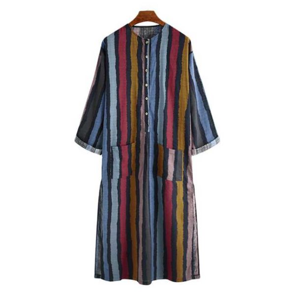 ethnic clothing 2021 fashion middle eastern men's long sleeve arab striped printed shirt muslim robe s-4xl, Red
ethnic clothing 2021 fashion middle eastern men's long sleeve arab striped printed shirt muslim robe s-4xl, Red
