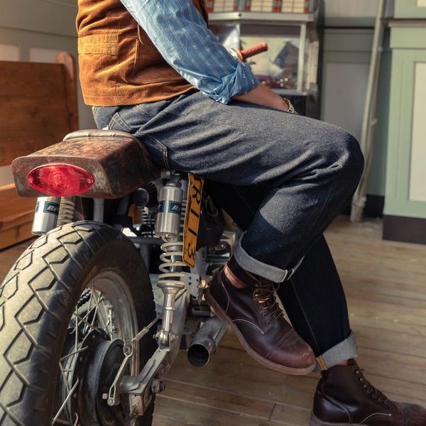 men's jeans 47501-0002 red size 28-42 vintage 14 oz indigo selvage stylish trousers mens casual denim jean pants, Blue
men's jeans 47501-0002 red size 28-42 vintage 14 oz indigo selvage stylish trousers mens casual denim jean pants, Blue