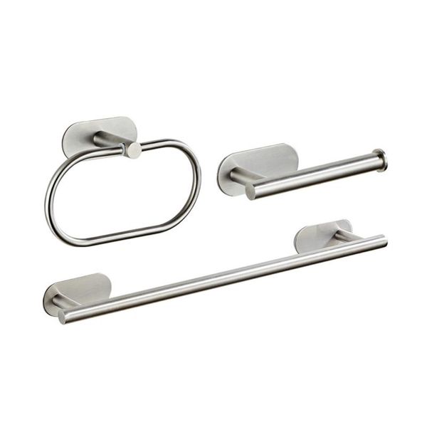 3pcs wall mounted stainless steel el towel bar hanger storage bathroom hardware set shelf accessories kit toilet paper holder bath accessory
3pcs wall mounted stainless steel el towel bar hanger storage bathroom hardware set shelf accessories kit toilet paper holder bath accessory