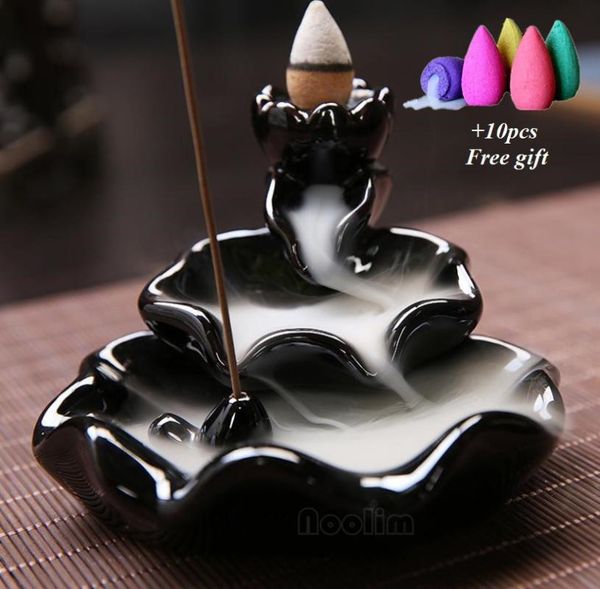 fragrance lamps ceramic backflow incense burner waterfall glaze black creative stick holder home teahouse yoga decoration ornaments
fragrance lamps ceramic backflow incense burner waterfall glaze black creative stick holder home teahouse yoga decoration ornaments