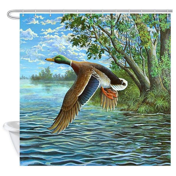 hunting shower curtain, mallard ducks fly in sky shower curtain bathroom with hooks, waterproof home decor curtain-w180xh200cm
hunting shower curtain, mallard ducks fly in sky shower curtain bathroom with hooks, waterproof home decor curtain-w180xh200cm