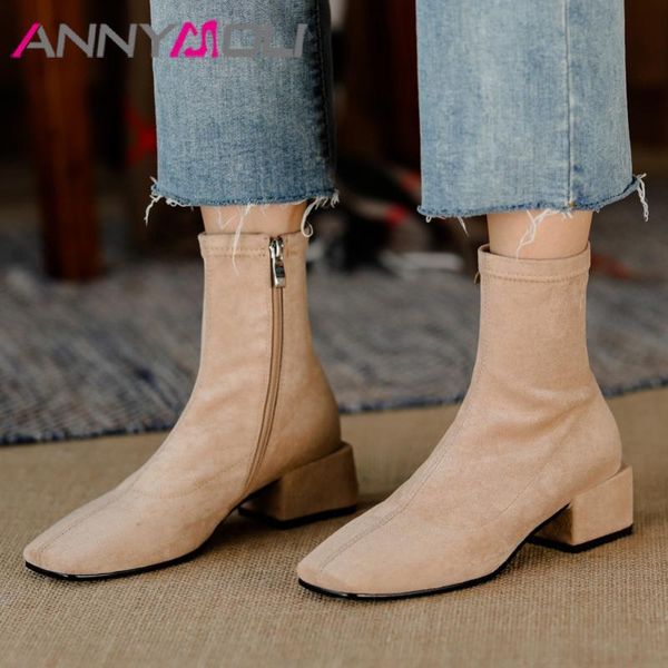 boots annymoli ankle women shoes square toe chunky heels short zipper mid heel ladies autumn winter apricot black 39
boots annymoli ankle women shoes square toe chunky heels short zipper mid heel ladies autumn winter apricot black 39