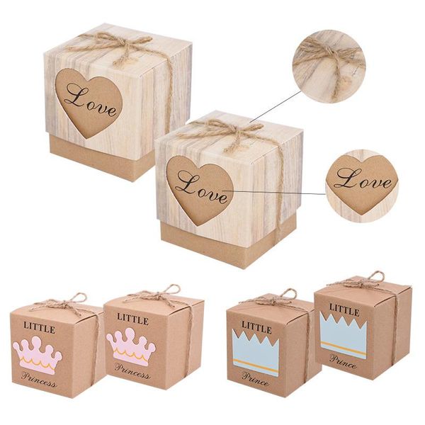 gift wrap 10pcs kraft paper box little prince princess crown heart-shaped candy wedding party baby shower snack packing supplies
gift wrap 10pcs kraft paper box little prince princess crown heart-shaped candy wedding party baby shower snack packing supplies