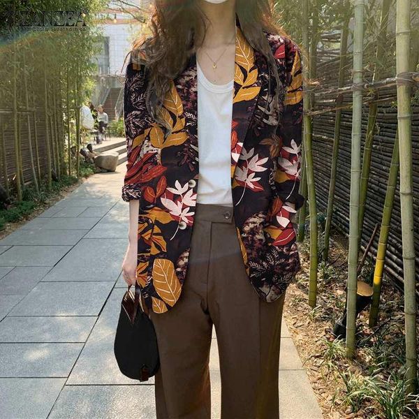 women's suits & blazers retro overcoats casual long sleeve outwears female buttons coats spring jackets zanzea fashion floral printed b, White;black
women's suits & blazers retro overcoats casual long sleeve outwears female buttons coats spring jackets zanzea fashion floral printed b, White;black