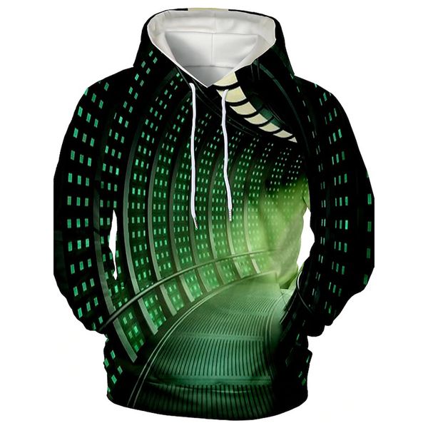 Corridor pattern Fierce 3D printing hoodie visual impact party top punk goth round neck high quality sweater hoodie, Black
Corridor pattern Fierce 3D printing hoodie visual impact party top punk goth round neck high quality sweater hoodie, Black